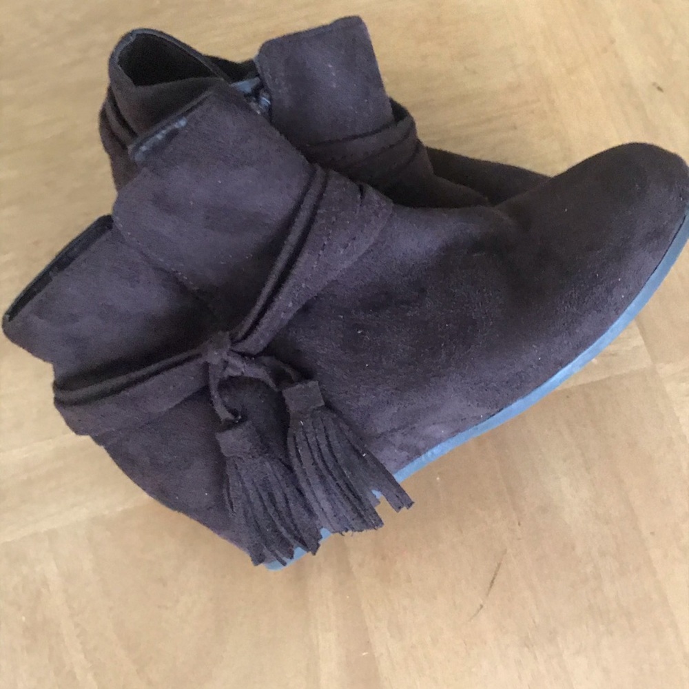 Sugar Girls Size 3 Sugar Ankle boots (never worn) - Picture 8 of 10